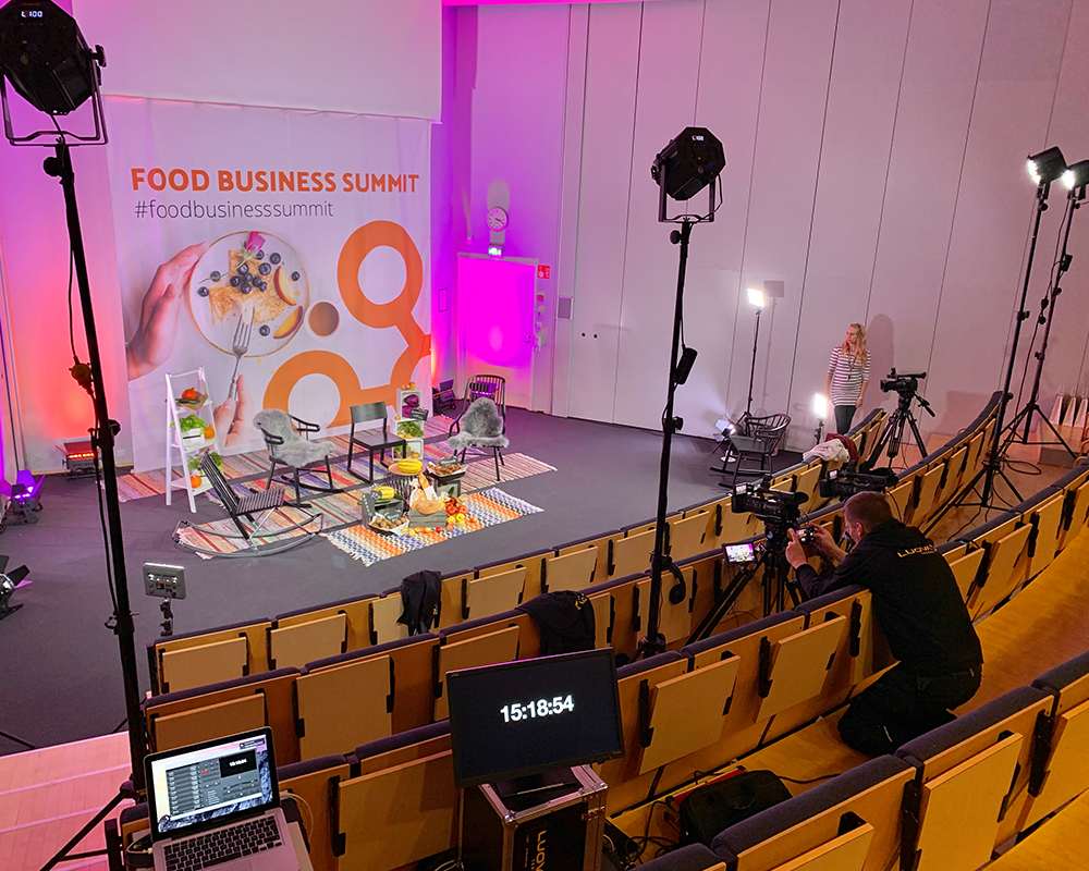 Luova Tehdas, Frami, streaming, Food Business Summit 2021